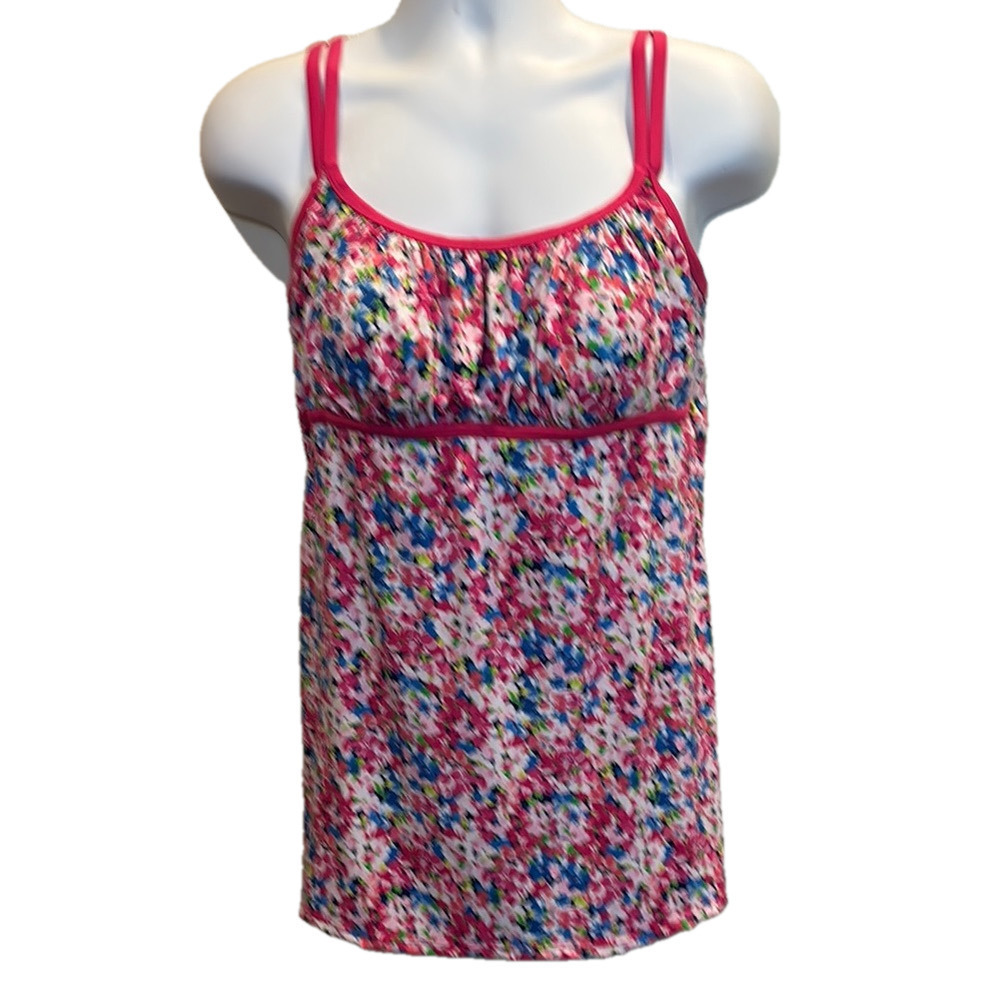 Catalina Pink and Blue swim dress XXL
